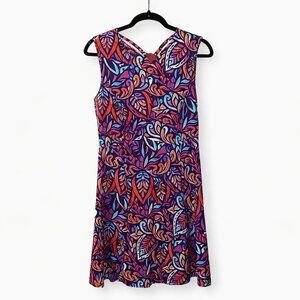Title Nine Sleeveless Printed Athletic Travel Dress Small
